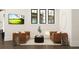 Community lounge with comfortable seating and a TV at 9650 Minnow Ray Dr, Land O Lakes, FL 34638