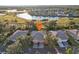 Aerial view showing a house in a golf course community at 1141 Jameson Greens Dr # 3, Sun City Center, FL 33573