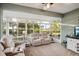 Bright and spacious sunroom with large windows and comfortable seating for relaxation at 1141 Jameson Greens Dr # 3, Sun City Center, FL 33573