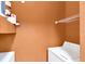 Small laundry closet with washer and dryer hookups at 1810 E Palm Ave # 5113, Tampa, FL 33605
