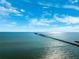 Aerial view of long bridge over calm ocean water at 2825 Terra Ceia Bay Blvd # 1902, Palmetto, FL 34221