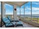 Relaxing balcony with water views and comfortable seating at 2825 Terra Ceia Bay Blvd # 1902, Palmetto, FL 34221