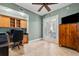 Spacious home office with built-in cabinetry and view to another room at 2825 Terra Ceia Bay Blvd # 1902, Palmetto, FL 34221