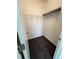 Spacious closet with wire shelving; great for storage at 3005 Suncoast Blend Dr, Odessa, FL 33556