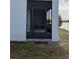 Enclosed screened porch with access from the backyard at 3005 Suncoast Blend Dr, Odessa, FL 33556