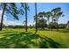 Landscaped golf course with trees and green at 36750 Us Highway 19 # 21-301, Palm Harbor, FL 34684