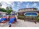 Loch Ness Monster Pool area with surrey bikes at 36750 Us Highway 19 # 21-301, Palm Harbor, FL 34684