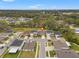 Aerial view showing home's location in a residential neighborhood at 3946 Postmark Lake Pl, Seffner, FL 33584