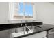 Double stainless steel sink with modern faucet in kitchen at 3946 Postmark Lake Pl, Seffner, FL 33584