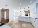 Open concept kitchen with island and stainless steel appliances at 4039 Eastridge Dr, Valrico, FL 33596