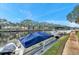 Covered boat slip at waterfront community at 6311 Newtown Cir # 11B1, Tampa, FL 33615