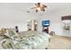 Main bedroom with private balcony and ensuite bathroom at 6363 99Th N Way # 12A, St Petersburg, FL 33708