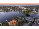 Luxury waterfront home with private dock and stunning sunset views at 930 Monterey Ne Pt, St Petersburg, FL 33704