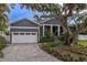 Gray house with white garage door and landscaping at 930 Monterey Ne Pt, St Petersburg, FL 33704