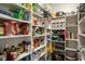 Well-stocked walk-in pantry with ample shelving at 930 Monterey Ne Pt, St Petersburg, FL 33704