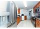 Kitchen featuring stainless steel appliances and wood cabinets at 10215 Evening Trail Dr, Riverview, FL 33569
