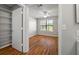 Bedroom with ample closet space and wire shelving at 11901 4Th N St # 9105, St Petersburg, FL 33716