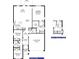 Open floor plan with 3 bedrooms, 2 baths, and a 2-car garage at 13278 Ogden Glade Rd, Dade City, FL 33525