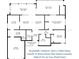 Floor plan of a 2 bed, 2.5 bath home with bonus room at 1613 Heather Pl, Palm Harbor, FL 34684