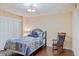 Bedroom with rocking chair and wooden furniture at 2413 Bayshore Blvd # 404, Tampa, FL 33629