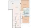 Detailed two-bedroom floor plan at 2413 Bayshore Blvd # 404, Tampa, FL 33629