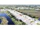 Aerial view showing home's position within the neighborhood at 2749 Plantain Dr, Holiday, FL 34691