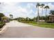 Community entrance with Key Vista signage and lush landscaping at 2749 Plantain Dr, Holiday, FL 34691
