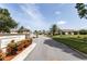 Welcoming entry to Vista Point community with lush landscaping at 2749 Plantain Dr, Holiday, FL 34691