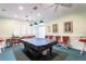 Game room offering a pool table and comfortable seating at 2749 Plantain Dr, Holiday, FL 34691