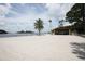 Scenic beach view with covered picnic pavilion at 2749 Plantain Dr, Holiday, FL 34691