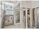 Unfinished bathroom with exposed plumbing and framing at 306 180Th E Ave, Redington Shores, FL 33708