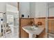 Unfinished kitchen with exposed framing and plumbing at 306 180Th E Ave, Redington Shores, FL 33708