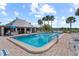 Community pool with ample deck space for relaxation at 4366 Summersun Dr, New Port Richey, FL 34652