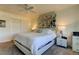 Spacious bedroom with mirrored wall art and comfortable bed at 4455 Duhme Rd # 304, St Petersburg, FL 33708