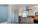 Kitchen with stainless steel appliances and white cabinets at 4455 Duhme Rd # 304, St Petersburg, FL 33708