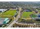 Aerial view of surrounding area, including sports fields at 5041 Sunridge Palms Dr # 103, Tampa, FL 33617
