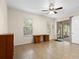 Bedroom with wood desk and access to patio at 5041 Sunridge Palms Dr # 103, Tampa, FL 33617