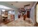 Spacious entryway with views into dining room and living room at 531 Garrard Dr, Temple Terrace, FL 33617