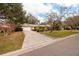 Spacious driveway and well maintained lawn at 531 Garrard Dr, Temple Terrace, FL 33617