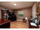 Home office with a desk, computer, and ample shelving at 531 Garrard Dr, Temple Terrace, FL 33617