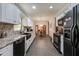 Spacious kitchen boasting granite countertops and stainless steel appliances at 531 Garrard Dr, Temple Terrace, FL 33617