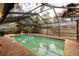 Relaxing screened pool area, perfect for outdoor enjoyment at 531 Garrard Dr, Temple Terrace, FL 33617