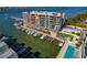 Waterfront condo building with marina, pool, and convenient parking at 920 N Osceola Ave # 507, Clearwater, FL 33755