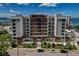 Modern condo building with water views and landscaping at 920 N Osceola Ave # 507, Clearwater, FL 33755