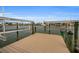 Private dock with two boat lifts at 11325 5Th E St, Treasure Island, FL 33706