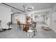 Spacious garage with room for two cars and workshop area at 11325 5Th E St, Treasure Island, FL 33706