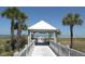 Private gated beach access walkway at 1180 Gulf Blvd # 1603, Clearwater Beach, FL 33767