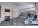 Modern fitness center with various equipment at 1180 Gulf Blvd # 1603, Clearwater Beach, FL 33767