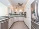 Modern kitchen featuring stainless steel appliances at 1180 Gulf Blvd # 1603, Clearwater Beach, FL 33767