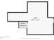 Second floor plan showing a large loft area at 126 90Th Ave, Treasure Island, FL 33706